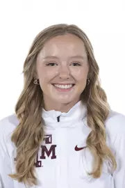 COLLEGE STATION, TX - August 20, 2021 - Madeline Orr of the Texas A&M Aggies during Texas A&M Aggies Cross Country Headshot day at The Studio in Kyle Field in College Station, TX. Photo By Aiden Shertzer/Texas A&M Athletics