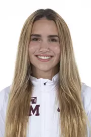 COLLEGE STATION, TX - August 20, 2021 - Deirdre Nelsen of the Texas A&M Aggies during Texas A&M Aggies Cross Country Headshot day at The Studio in Kyle Field in College Station, TX. Photo By Aiden Shertzer/Texas A&M Athletics