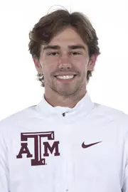 COLLEGE STATION, TX - August 20, 2021 - Bobby Holt of the Texas A&M Aggies during Texas A&M Aggies Cross Country Headshot day at The Studio in Kyle Field in College Station, TX. Photo By Aiden Shertzer/Texas A&M Athletics