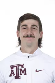 COLLEGE STATION, TX - August 20, 2021 - Gavin Hoffpauir of the Texas A&M Aggies during Texas A&M Aggies Cross Country Headshot day at The Studio in Kyle Field in College Station, TX. Photo By Aiden Shertzer/Texas A&M Athletics