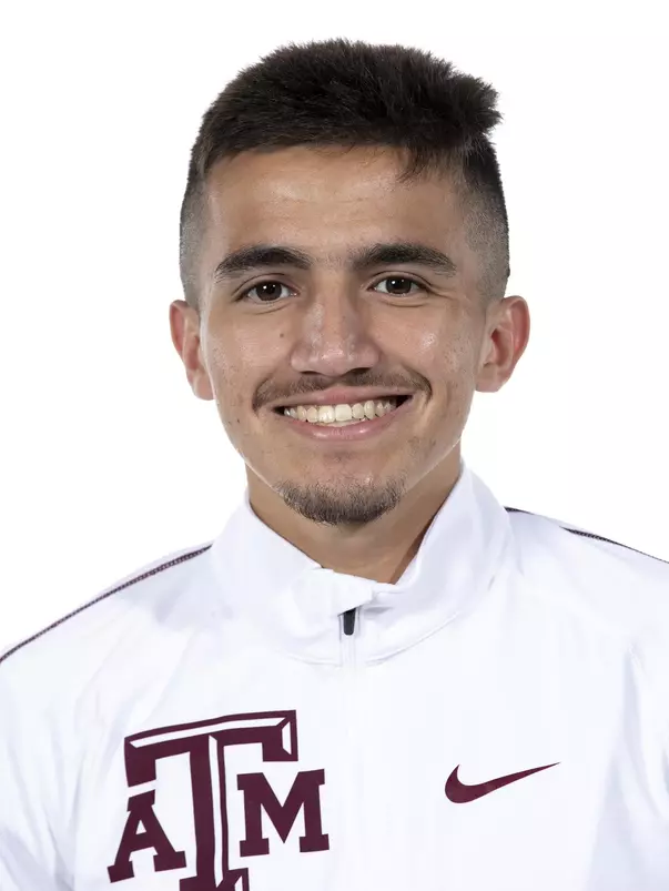 COLLEGE STATION, TX - August 20, 2021 - Eric Casarez of the Texas A&M Aggies during Texas A&M Aggies Cross Country Headshot day at The Studio in Kyle Field in College Station, TX. Photo By Aiden Shertzer/Texas A&M Athletics