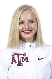COLLEGE STATION, TX - August 20, 2021 - Annie Fuller of the Texas A&M Aggies during Texas A&M Aggies Cross Country Headshot day at The Studio in Kyle Field in College Station, TX. Photo By Aiden Shertzer/Texas A&M Athletics