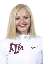COLLEGE STATION, TX - August 20, 2021 - Annie Fuller of the Texas A&M Aggies during Texas A&M Aggies Cross Country Headshot day at The Studio in Kyle Field in College Station, TX. Photo By Aiden Shertzer/Texas A&M Athletics