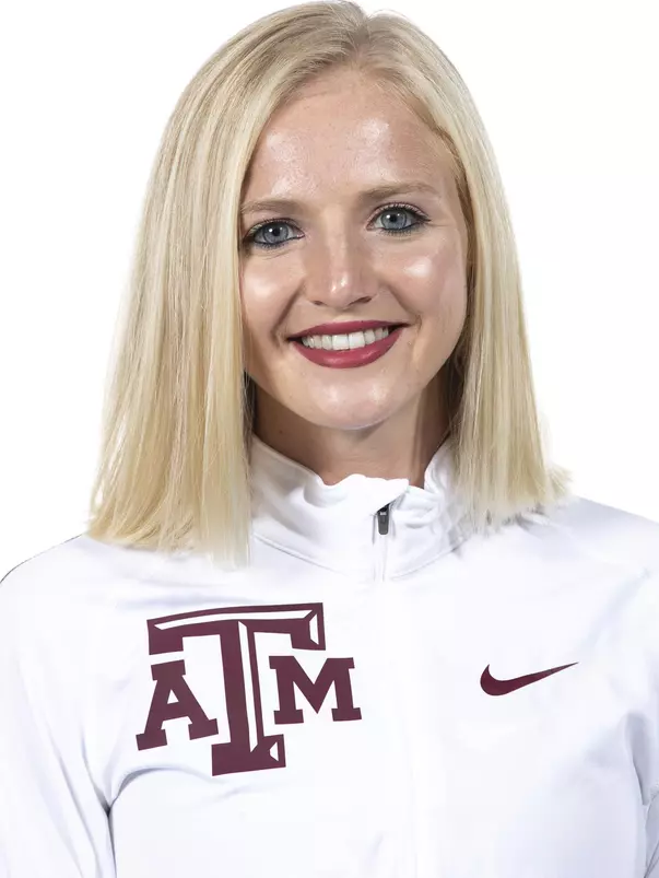 COLLEGE STATION, TX - August 20, 2021 - Annie Fuller of the Texas A&M Aggies during Texas A&M Aggies Cross Country Headshot day at The Studio in Kyle Field in College Station, TX. Photo By Aiden Shertzer/Texas A&M Athletics