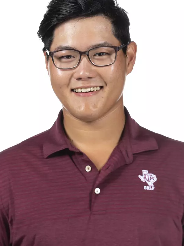 COLLEGE STATION, TX - August 26, 2021 - Jimmy Lee of the Texas A&M Aggies during Texas A&M Golf Photo Day at The Studio in Kyle Field in College Station, TX. Photo By Brendall O'Banon/Texas A&M Athletics