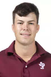 COLLEGE STATION, TX - August 26, 2021 - Walker Lee of the Texas A&M Aggies during Texas A&M Golf Photo Day at The Studio in Kyle Field in College Station, TX. Photo By Brendall O'Banon/Texas A&M Athletics