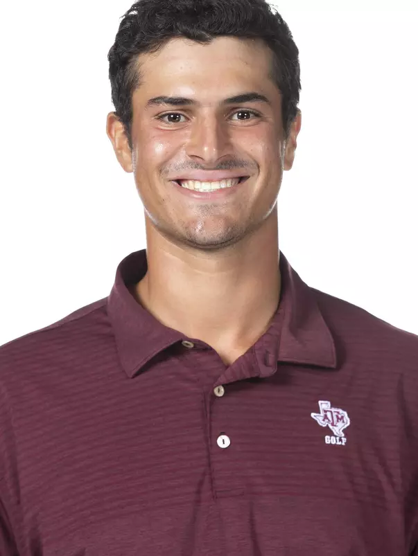 COLLEGE STATION, TX - August 26, 2021 - Evan Myers of the Texas A&M Aggies during Texas A&M Golf Photo Day at The Studio in Kyle Field in College Station, TX. Photo By Brendall O'Banon/Texas A&M Athletics