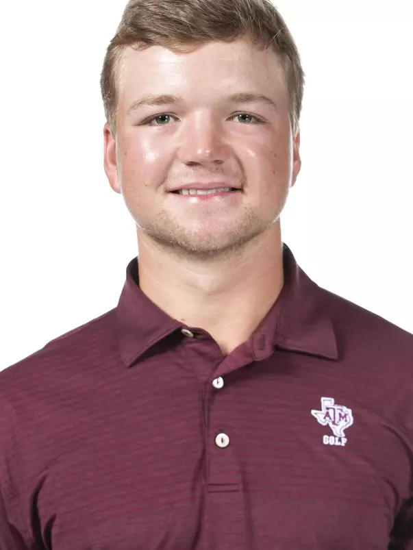 COLLEGE STATION, TX - August 26, 2021 - William Paysse of the Texas A&M Aggies during Texas A&M Golf Photo Day at The Studio in Kyle Field in College Station, TX. Photo By Brendall O'Banon/Texas A&M Athletics