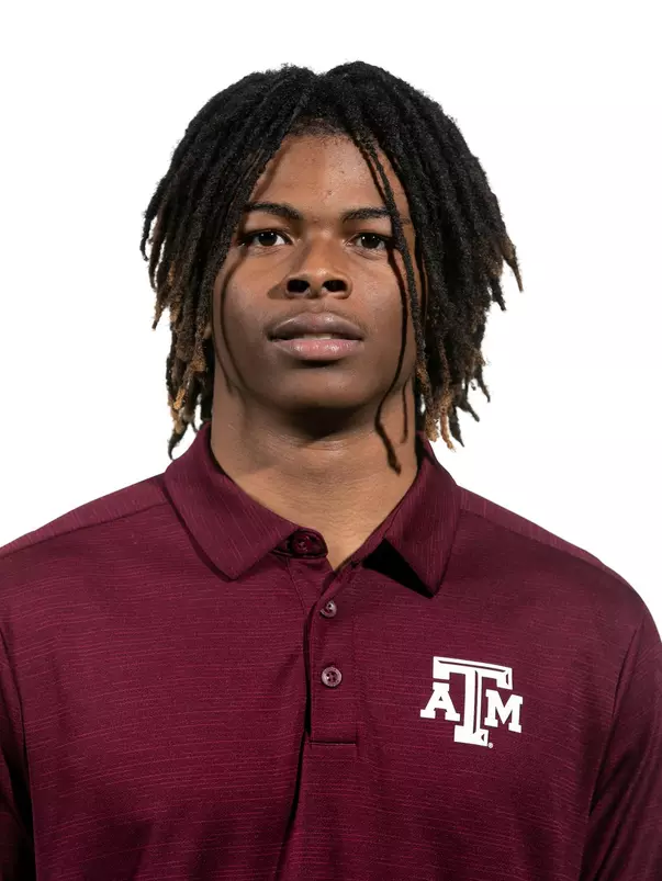 COLLEGE STATION, TX - January 18, 2022 - Marquis Groves-Killebrew during Football Headshots in College Station, TX. Photo By Kate Luffman/Texas A&M Athletics