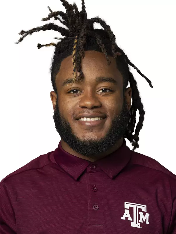 COLLEGE STATION, TX - June 14, 2021 - during football headshot day in College Station, TX. Photo By Emily Snyder/Texas A&M Athletics