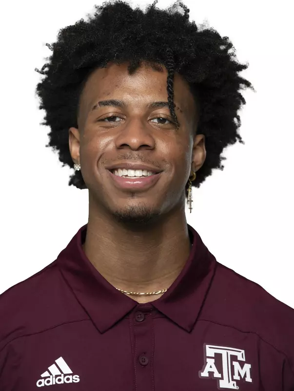 COLLEGE STATION, TX - APRIL 13, 2021 - during Football headshots in College Station, TX. Photo By Craig Bisacre/Texas A&M Athletics