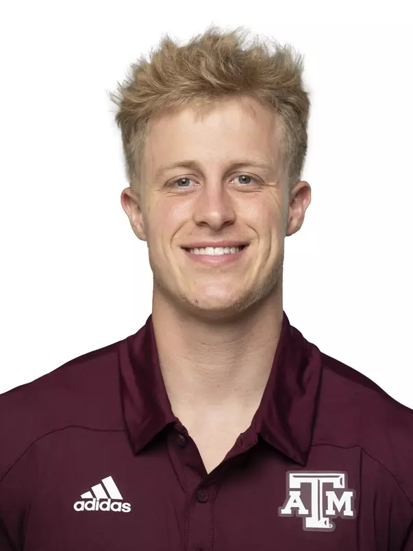 COLLEGE STATION, TX - APRIL 13, 2021 - during Football headshots in College Station, TX. Photo By Craig Bisacre/Texas A&M Athletics