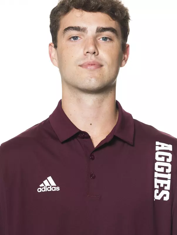 COLLEGE STATION, TX - June 02, 2022 - Kyle Fitzgerald during football headshots in College Station, TX. Photo By Brendall O'Banon/Texas A&M Athletics