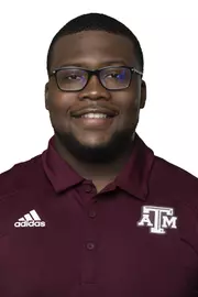 COLLEGE STATION, TX - APRIL 13, 2021 - during Football headshots in College Station, TX. Photo By Craig Bisacre/Texas A&M Athletics