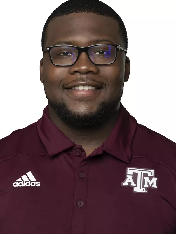 COLLEGE STATION, TX - APRIL 13, 2021 - during Football headshots in College Station, TX. Photo By Craig Bisacre/Texas A&M Athletics