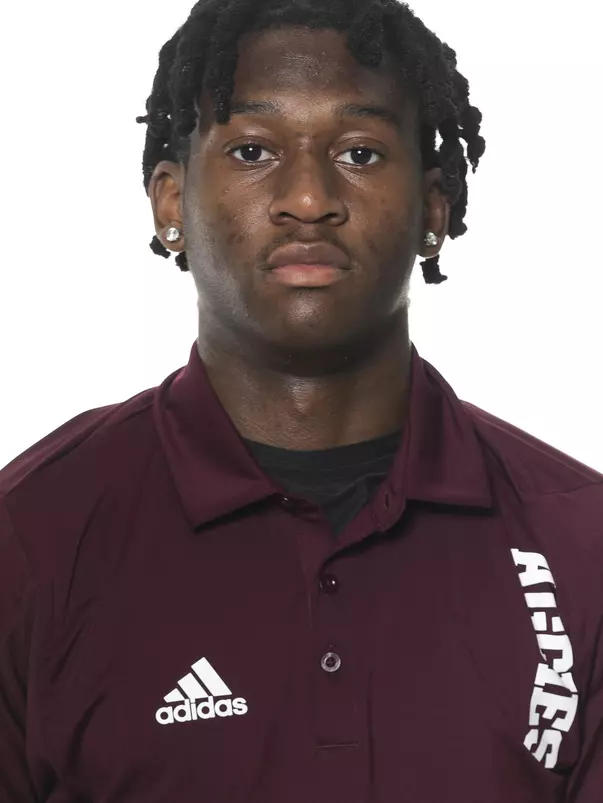 COLLEGE STATION, TX - June 02, 2022 - Kent Robinson during football headshots in College Station, TX. Photo By Brendall O'Banon/Texas A&M Athletics