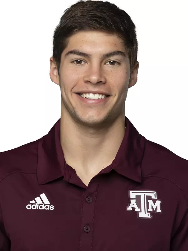 COLLEGE STATION, TX - APRIL 13, 2021 - Will Smoot #80 of the Texas A&M Aggies headshot during Football headshots in College Station, TX. Photo By Craig Bisacre/Texas A&M Athletics