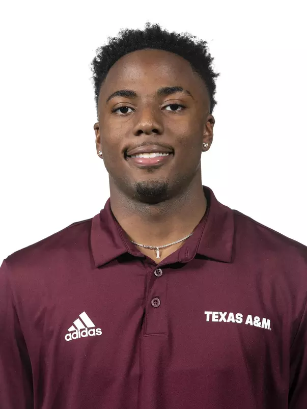 COLLEGE STATION, TX - January 18, 2022 - Bobby Taylor during Football Headshots in College Station, TX. Photo By Kate Luffman/Texas A&M Athletics