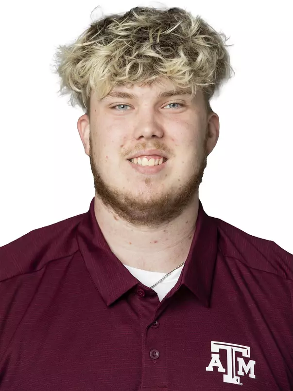 COLLEGE STATION, TX - June 14, 2021 - Luke Williams during football headshot day in College Station, TX. Photo By Emily Snyder/Texas A&M Athletics