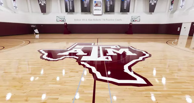 COLLEGE STATION, TX - SEPTEMBER 11, 2019 - men’s and women’s basketball practice facility Cox-McFerrin Center in College Station, TX. Photo By Craig Bisacre/Texas A&M Athletics