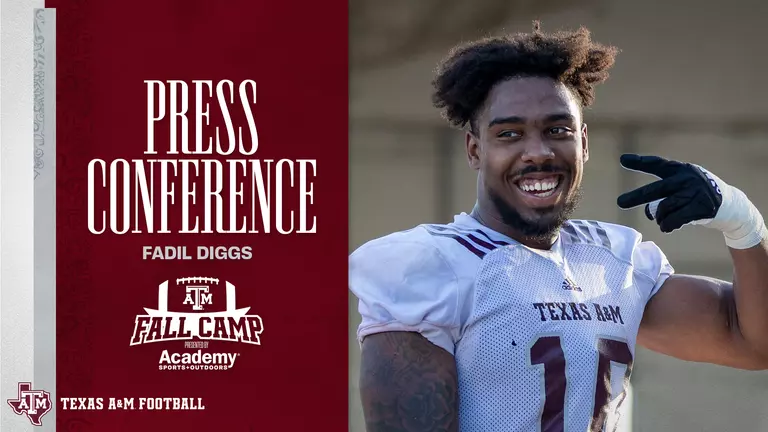 Football Fall Camp Press Conference - Fadil Diggs