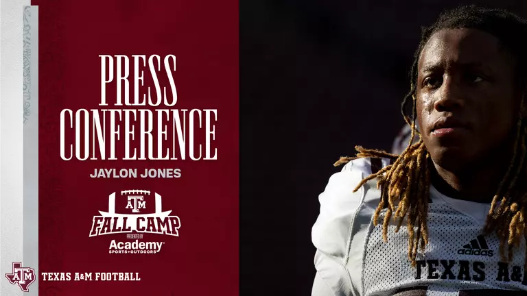 Football Fall Camp Press Conference - Jaylon Jones