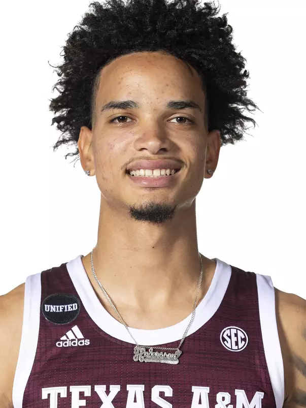 COLLEGE STATION, TX - July 20, 2022 - Andersson Garcia during Texas A&M Aggies Men's Basketball photo day in College Station, TX. Photo By Craig Bisacre/Texas A&M Athletics