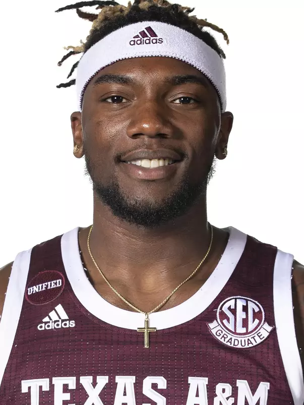 COLLEGE STATION, TX - July 20, 2022 - Tyrece Radford during Texas A&M Aggies Men's Basketball photo day in College Station, TX. Photo By Craig Bisacre/Texas A&M Athletics