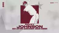 Baseball Legend Davey Johnson Named Texas A&M’s 2022 Lifetime Achievement Award Winner