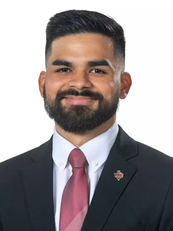 COLLEGE STATION, TX - August 22, 2022 - Brandon Collins staff headshot in College Station, TX. Photo By Craig Bisacre/Texas A&M Athletics