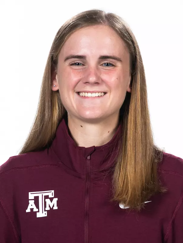 COLLEGE STATION, TX - August 18, 2022 - Katelyn Buckley during Texas A&M Aggies Cross Country photo day in College Station, TX. Photo By Craig Bisacre/Texas A&M Athletics