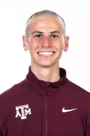 COLLEGE STATION, TX - August 18, 2022 - Kyle Easton during Texas A&M Aggies Cross Country photo day in College Station, TX. Photo By Craig Bisacre/Texas A&M Athletics