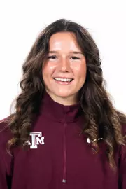 COLLEGE STATION, TX - August 18, 2022 - Kate Ginther during Texas A&M Aggies Cross Country photo day in College Station, TX. Photo By Craig Bisacre/Texas A&M Athletics