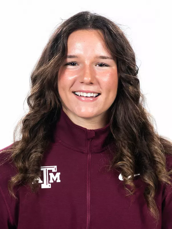 COLLEGE STATION, TX - August 18, 2022 - Kate Ginther during Texas A&M Aggies Cross Country photo day in College Station, TX. Photo By Craig Bisacre/Texas A&M Athletics