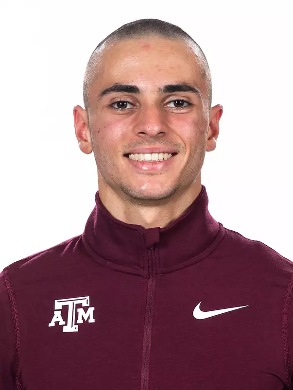 COLLEGE STATION, TX - August 18, 2022 - Aiden Gonzalez-Rodilles during Texas A&M Aggies Cross Country photo day in College Station, TX. Photo By Craig Bisacre/Texas A&M Athletics