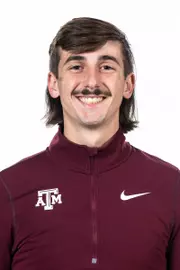 COLLEGE STATION, TX - August 18, 2022 - Gavin Hoffpauir during Texas A&M Aggies Cross Country photo day in College Station, TX. Photo By Craig Bisacre/Texas A&M Athletics