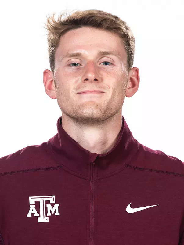 COLLEGE STATION, TX - August 18, 2022 - Henry Jaques during Texas A&M Aggies Cross Country photo day in College Station, TX. Photo By Craig Bisacre/Texas A&M Athletics