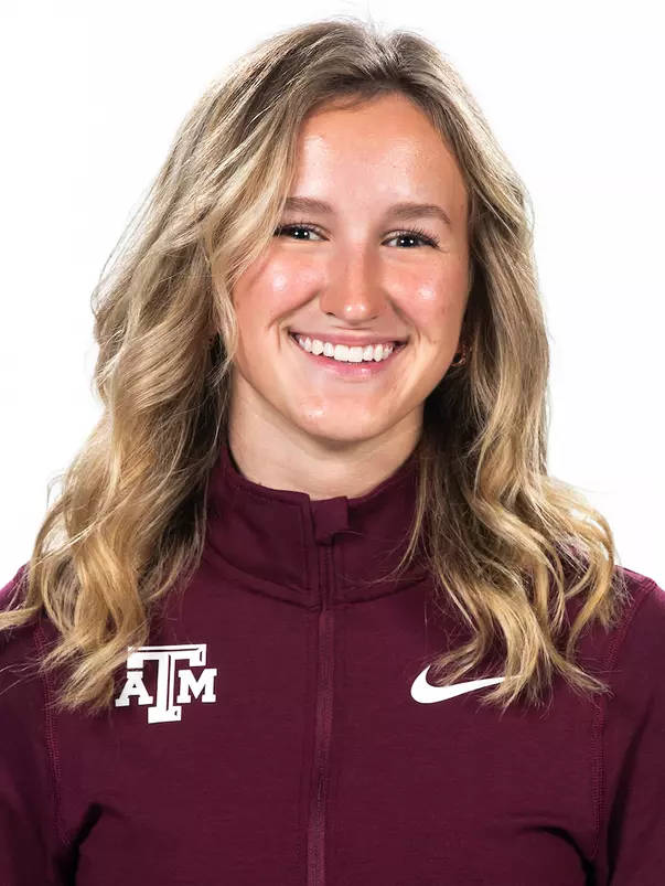 COLLEGE STATION, TX - August 18, 2022 - Emma Little during Texas A&M Aggies Cross Country photo day in College Station, TX. Photo By Craig Bisacre/Texas A&M Athletics