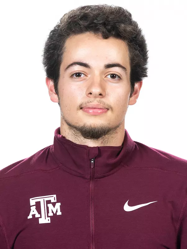 COLLEGE STATION, TX - August 18, 2022 - Caleb Lopez during Texas A&M Aggies Cross Country photo day in College Station, TX. Photo By Craig Bisacre/Texas A&M Athletics