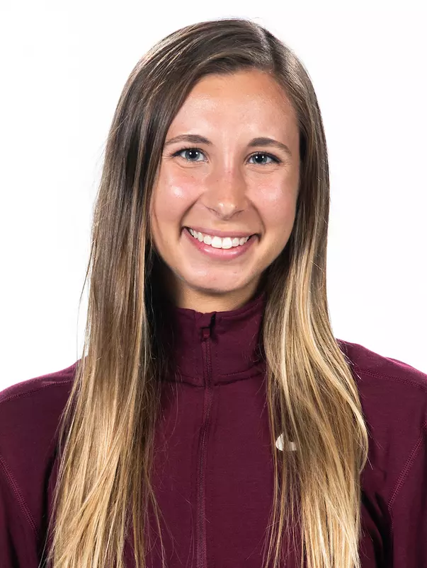 COLLEGE STATION, TX - August 18, 2022 - Grace Plain during Texas A&M Aggies Cross Country photo day in College Station, TX. Photo By Craig Bisacre/Texas A&M Athletics