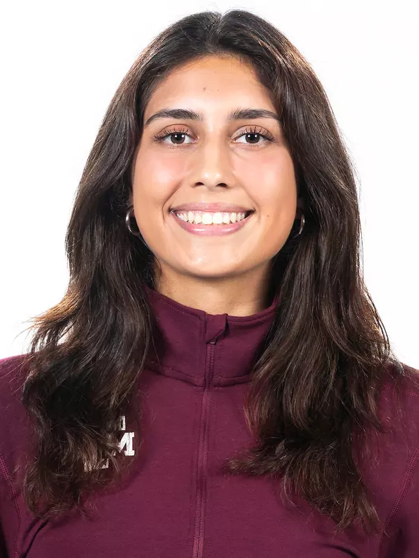 COLLEGE STATION, TX - August 18, 2022 - Emma Saia during Texas A&M Aggies Cross Country photo day in College Station, TX. Photo By Craig Bisacre/Texas A&M Athletics