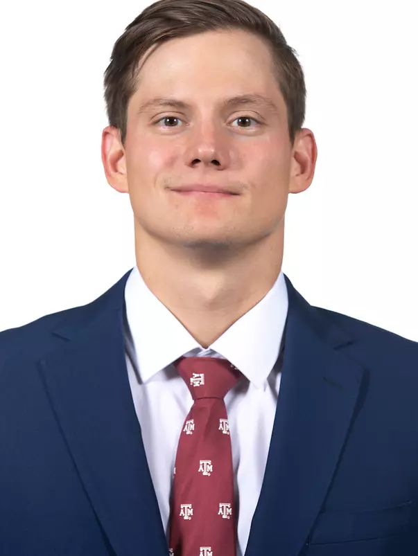 COLLEGE STATION, TX - September 07, 2022 - Anze Fer Erzen during Texas A&M Aggies Swimming & Diving photo day in College Station, TX. Photo By Ethan Mito/Texas A&M Athletics