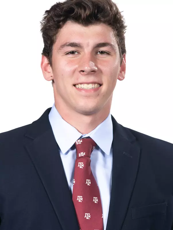 COLLEGE STATION, TX - September 07, 2022 - Collin Fuchs during Texas A&M Aggies Swimming & Diving photo day in College Station, TX. Photo By Ethan Mito/Texas A&M Athletics