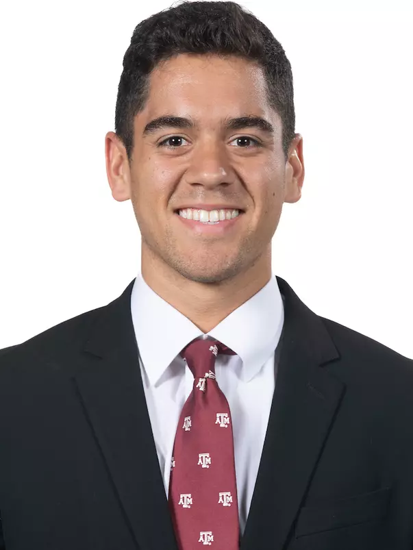 COLLEGE STATION, TX - September 07, 2022 - Alex Sanchez during Texas A&M Aggies Swimming & Diving photo day in College Station, TX. Photo By Ethan Mito/Texas A&M Athletics
