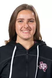 COLLEGE STATION, TX - September 08, 2022 - JoAnn Adler during Texas A&M Aggies Swimming & Diving photo day in College Station, TX. Photo By Craig Bisacre/Texas A&M Athletics