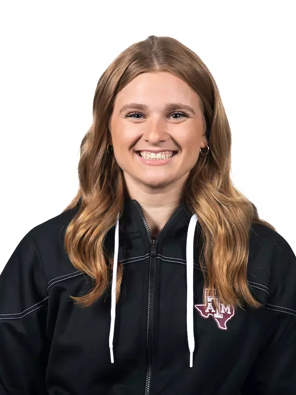 COLLEGE STATION, TX - September 08, 2022 - Abigail Ahrens during Texas A&M Aggies Swimming & Diving photo day in College Station, TX. Photo By Evan Pilat/Texas A&M Athletics