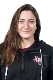 COLLEGE STATION, TX - September 08, 2022 - Aviv Barzelay during Texas A&M Aggies Swimming & Diving photo day in College Station, TX. Photo By Craig Bisacre/Texas A&M Athletics