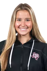 COLLEGE STATION, TX - September 08, 2022 - Hadley Beeson during Texas A&M Aggies Swimming & Diving photo day in College Station, TX. Photo By Craig Bisacre/Texas A&M Athletics