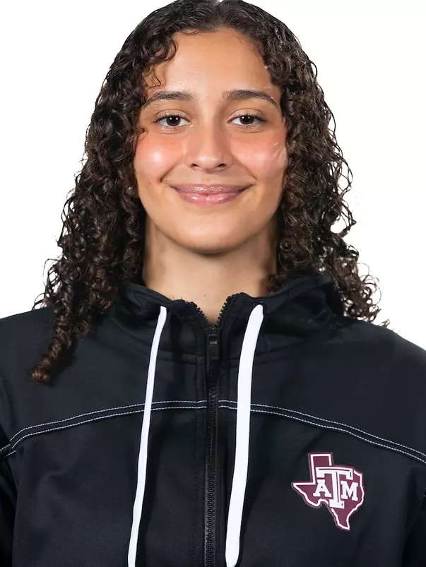 COLLEGE STATION, TX - September 08, 2022 - Regina Caracas during Texas A&M Aggies Swimming & Diving photo day in College Station, TX. Photo By Craig Bisacre/Texas A&M Athletics