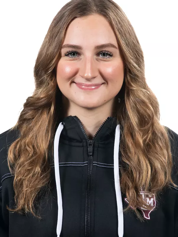 COLLEGE STATION, TX - September 08, 2022 - Danielle Gonzales during Texas A&M Aggies Swimming & Diving photo day in College Station, TX. Photo By Craig Bisacre/Texas A&M Athletics